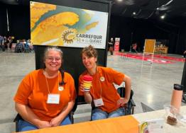 Kiosque avec Aurélia et Isabelle du Carrefour 50+ - Dégelis 2026